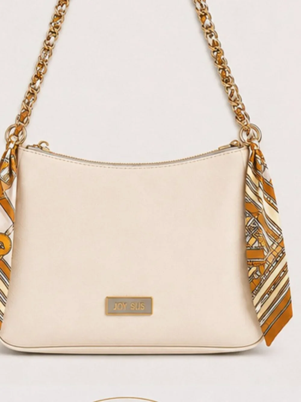 Ribbon Chain Phone Crossbody Lanyard with clear Tether Patch